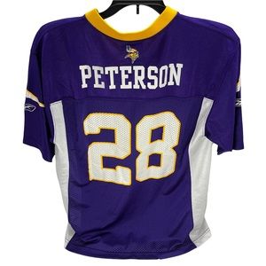 Kid’s NFL Jersey Throwback Adrian Peterson Minnesota Vikings 15”x25”